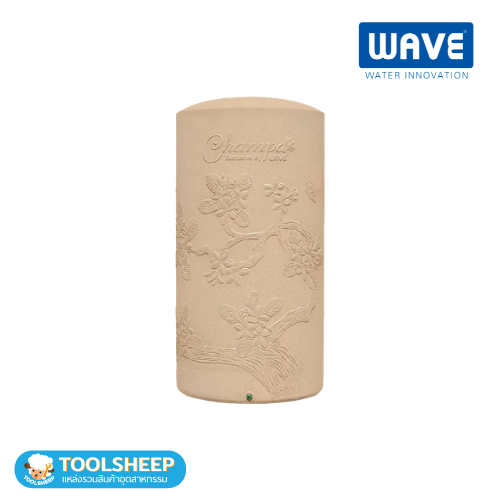 ถังเก็บน้ำบนดิน PE 400 ลิตร WAVE รุ่น CHP Loft-400