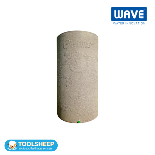 ถังเก็บน้ำบนดิน PE WAVE รุ่น CHAMPA 400 ความจุ 400 ลิตร ลายดอกจำปา