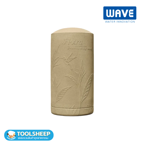 ถังเก็บน้ำบนดิน PE WAVE รุ่น FLORA 500 ความจุ 500 ลิตร ลายแกรนิต