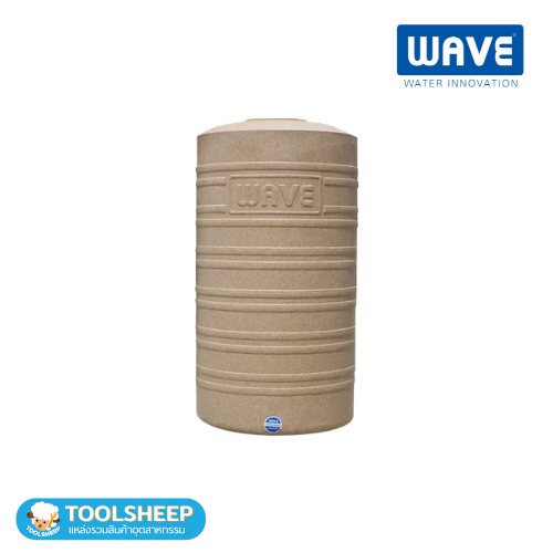 ถังเก็บน้ำบนดิน PE WAVE รุ่น WGD 500 ความจุ 500 ลิตร ลายแกรนิต